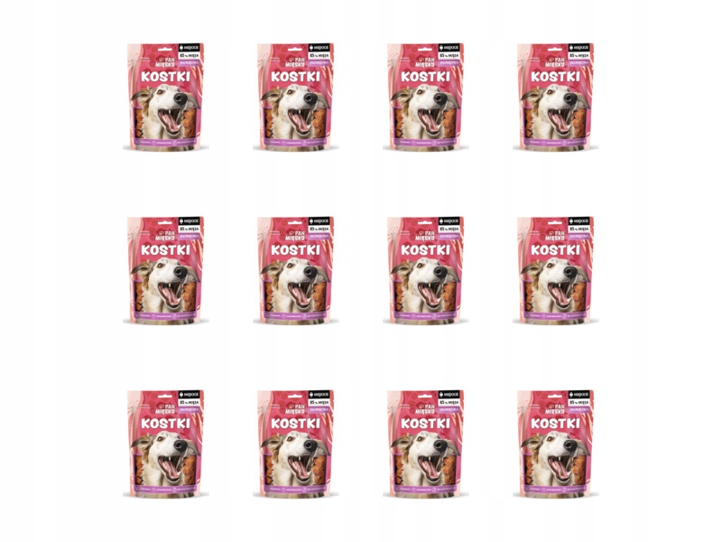 Przysmak dla psa Pan Mięsko Kostki Jagnięcina 12 x 100 g