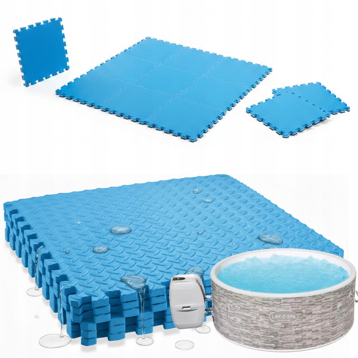 Pěnová podložka pod podlahu Lay-Z-Spa pro Bestway 60027 komfort podkladu