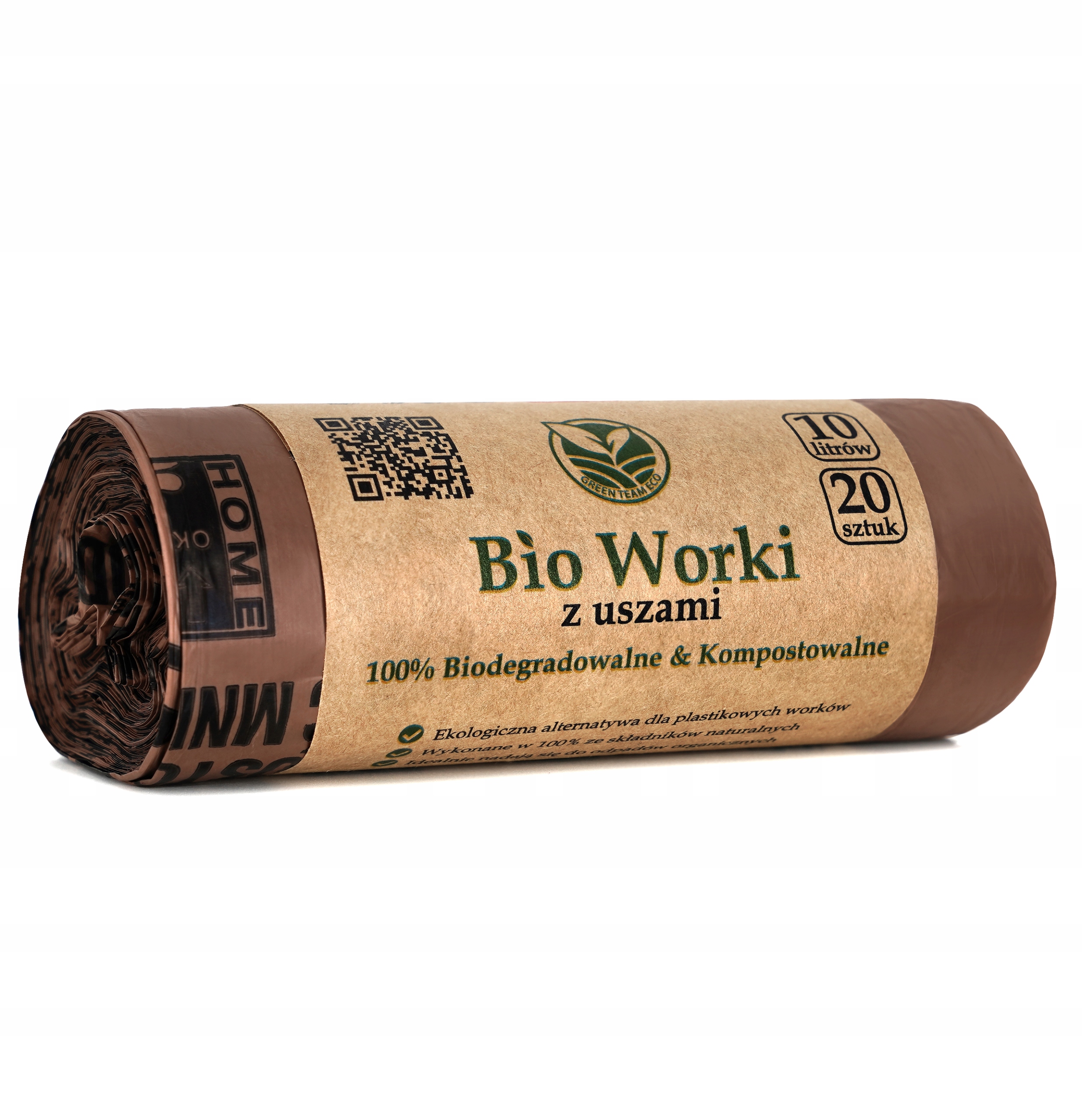 WORKI Biodegradowalne Kompostowalne BIO 10l 100szt Kod producenta 55297234