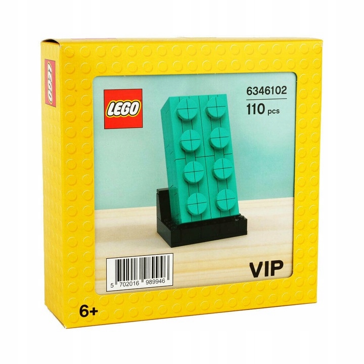 Lego 6346102 Turkusowy Klocek 6+ Nowy