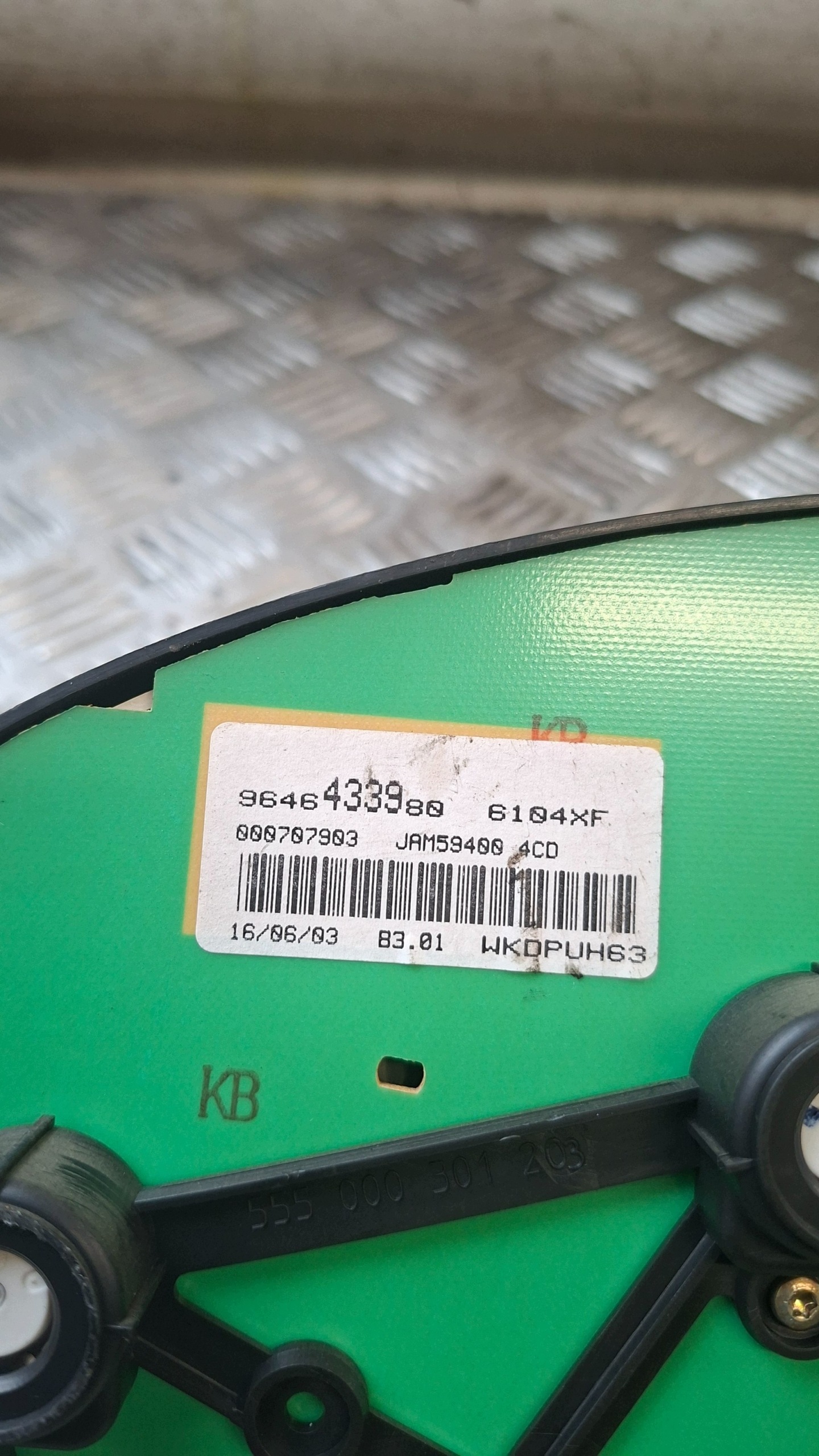 budíky budiky CITROEN BERLINGO a 2.0HDI