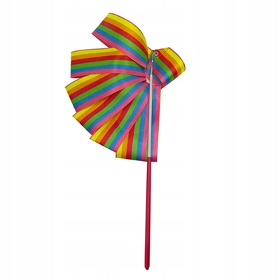 

Wstążka wstęga do tańca SDT2 Z20 4m tęczowa paski