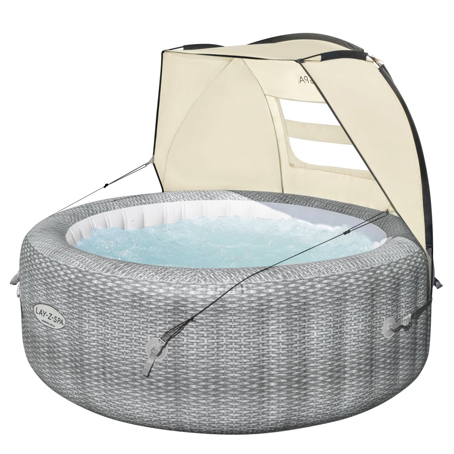 Osłona Daszek Do Jacuzzi Bestway 60304 Namiot Spa Ogrodowe Seria Lay Z Spa