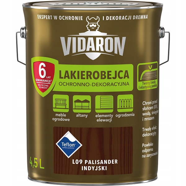 

Vidaron Lakierobejca L09 palisander indyjski 4,5L