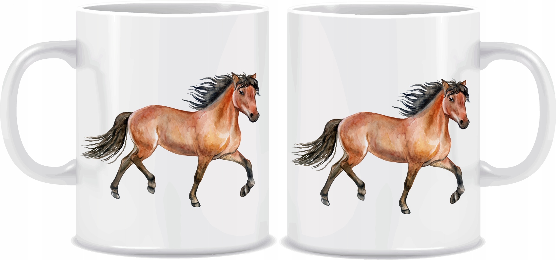 

Kubek z Koniem Koń na prezent 330 ml + Kartonik