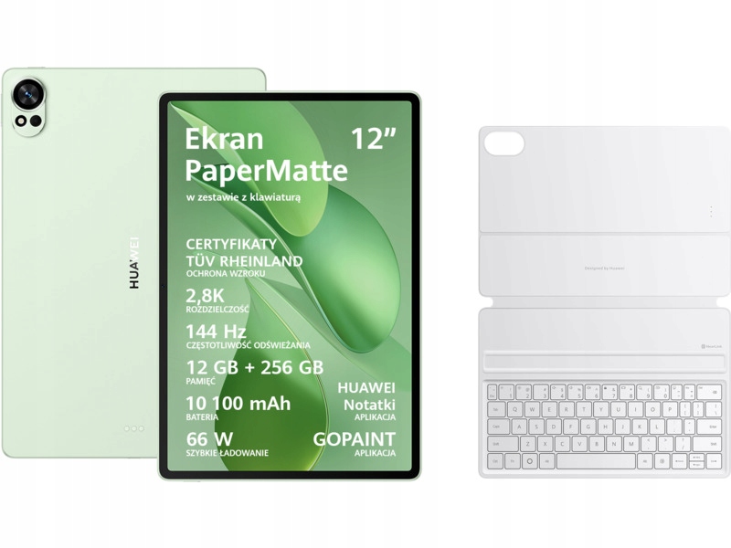 Tablet Huawei MatePad 12X 2025 12'' 12/256 Gb Zielony Klawiatura