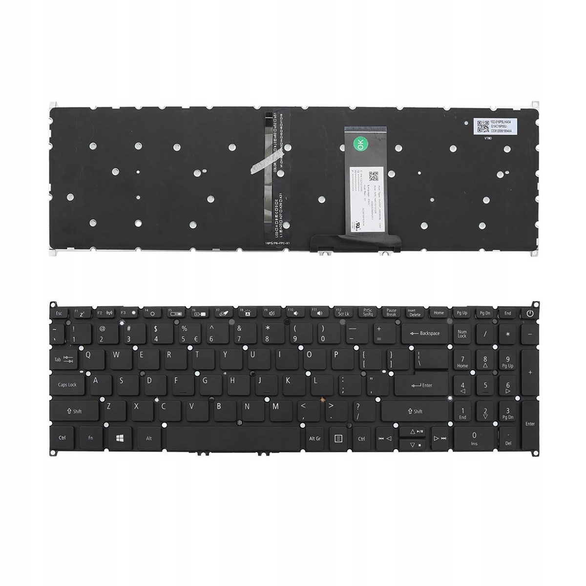 Klávesnice Pro Acer A317-32 A317-51 A317-51G A317-51K A317-51KG A715-74G Led