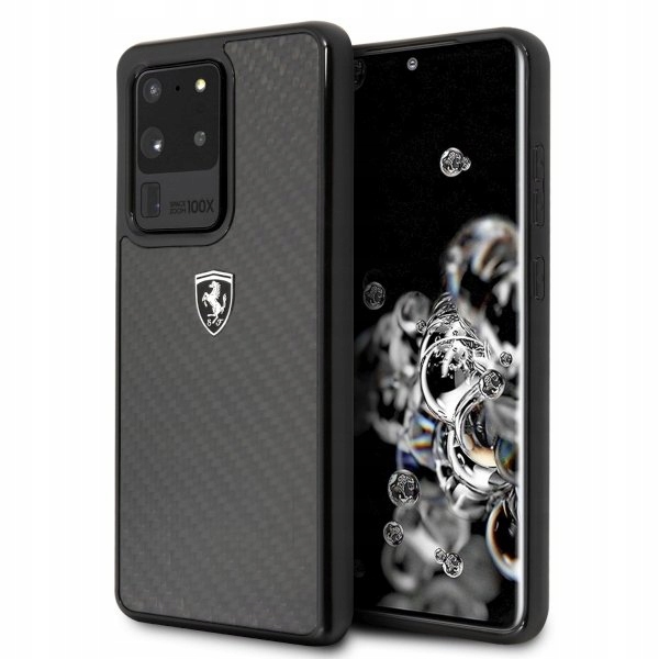 

Ferrari Hardcase do Samsung S20 Ultra G988 Carbon