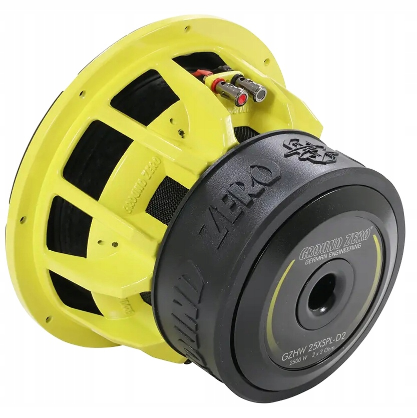 Ground Zero Gzhw 25XSPL-D2 subwoofer 10-cali 25cm o mocy 1200W Rms
