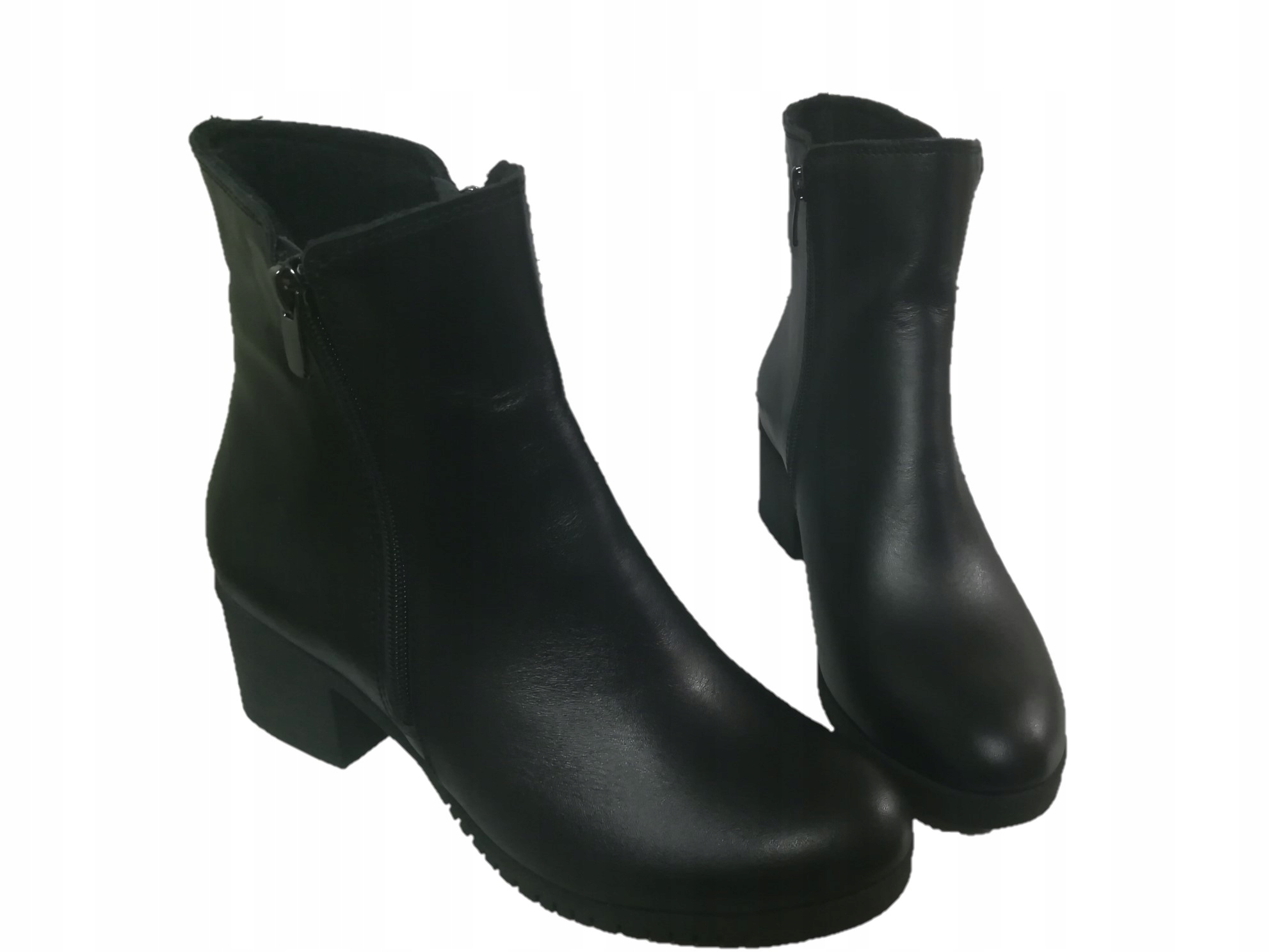 

190 Uniwersał wysokie botki z dwoma zamkami s. nat