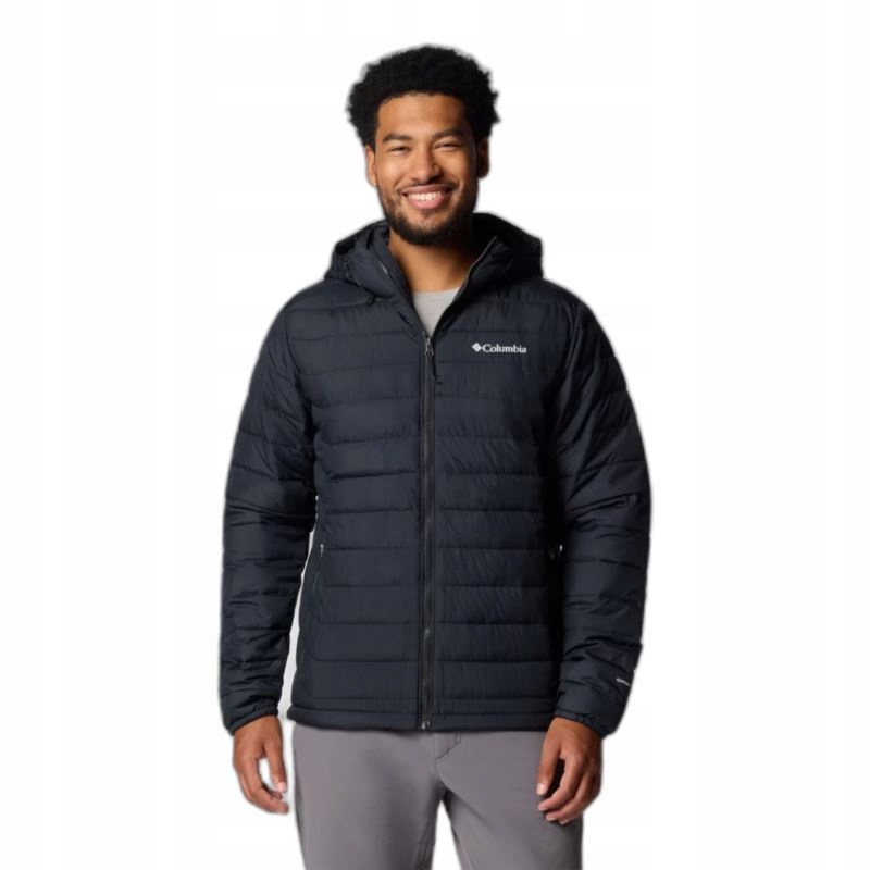 Columbia Powder Lite II Hooded Black 2086944010 S