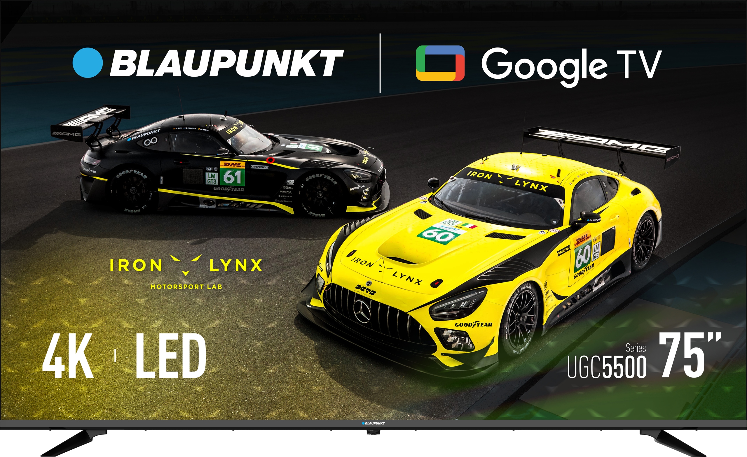 Telewizor Blaupunkt 75 Cali Led 4K Uhd Smart Google Tv Dolby Atmos Wifi