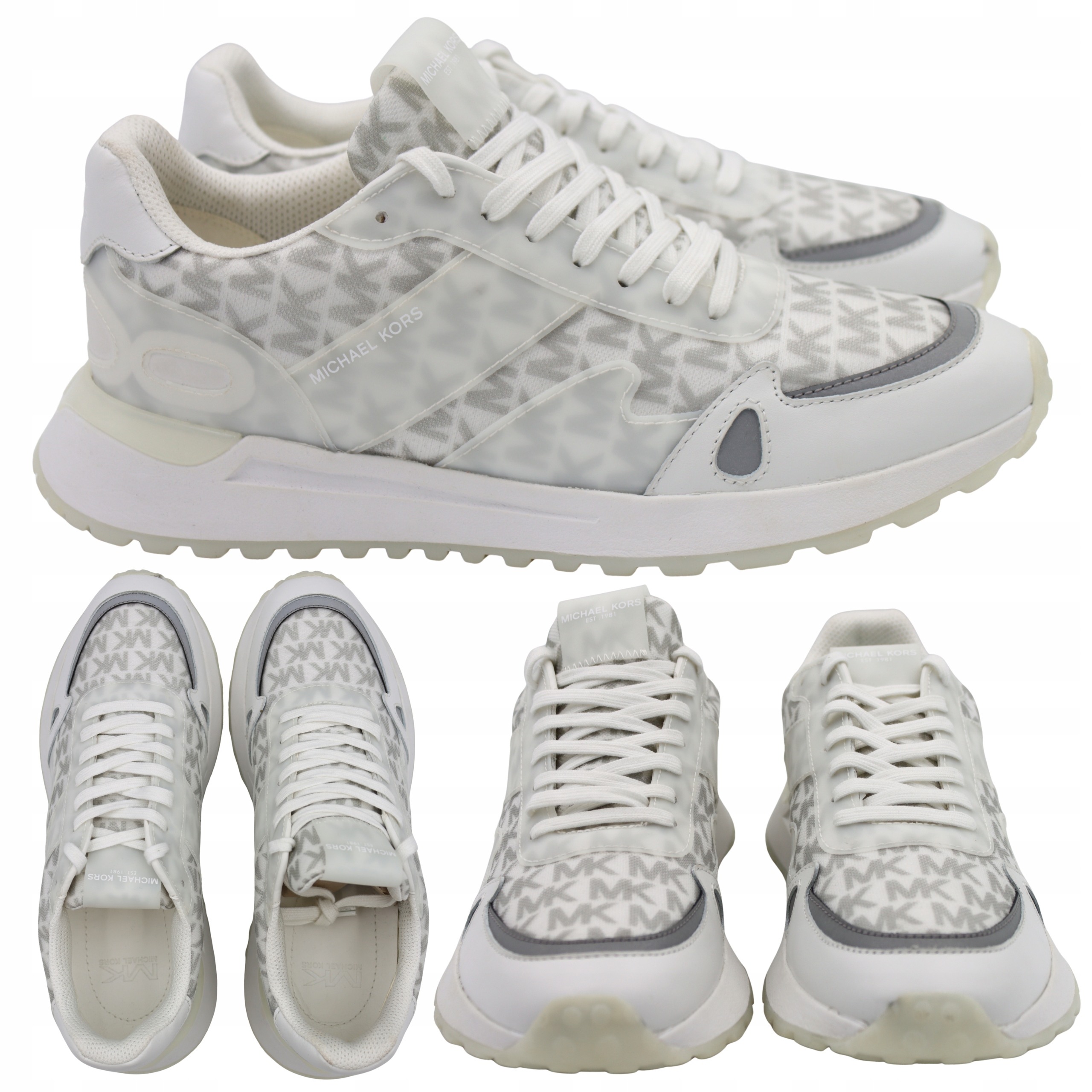 Boty Tenisky Pohodlné Pánské Sportovní Bílé Kožené Michael Kors Vel. 43