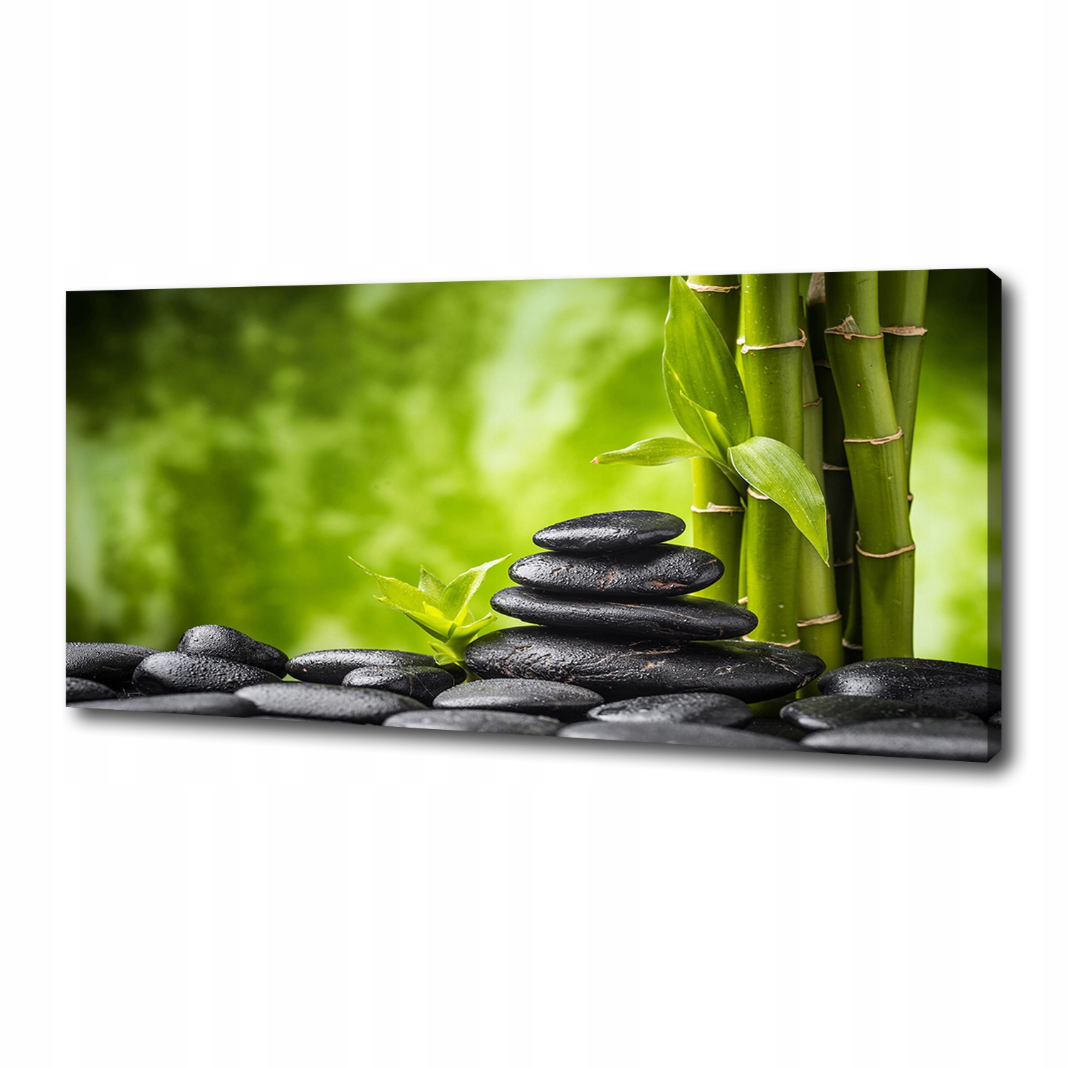 Fotoobraz velký na plátně Kameny zen 125x50 cm
