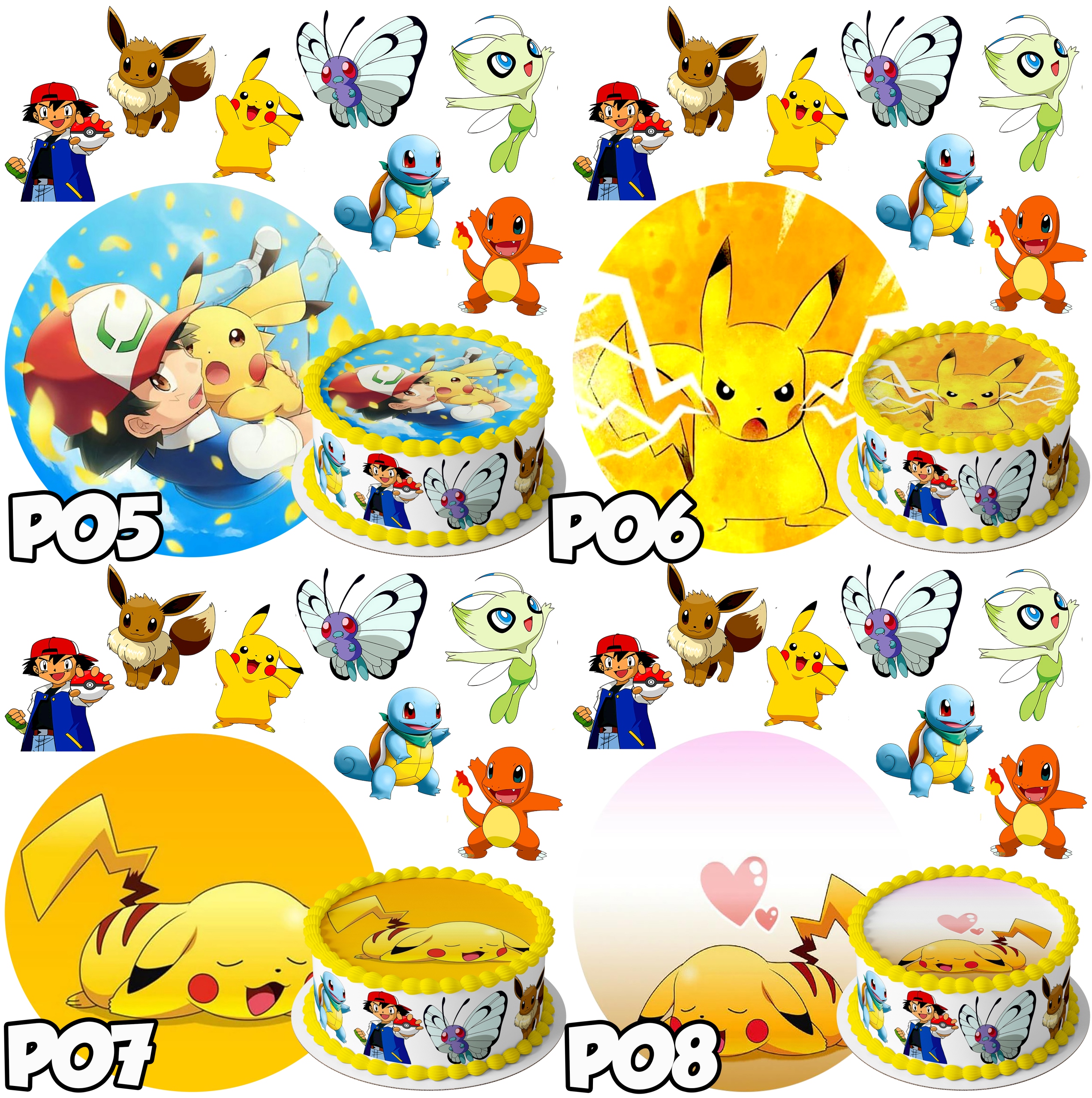 ZESTAW OPŁATEK NA TORT PSI PATROL + POSTACI +TEKST Kolor biały