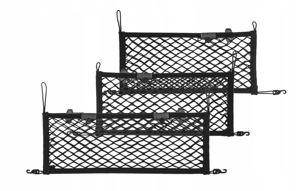 Oryginalne siatki bagażnika Octavia IV, 4 sztuki 5E7065110