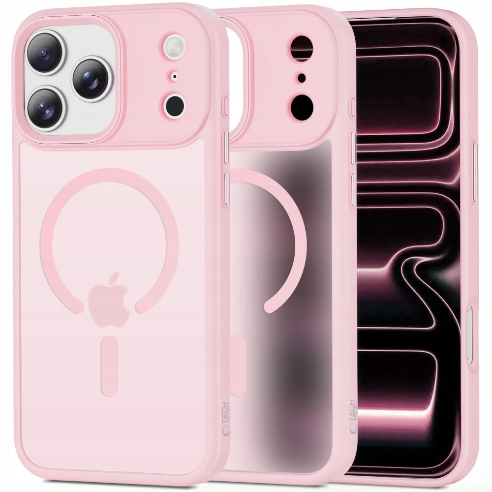 Tech- Protect Magmat MagSafe iPhone 17 Pro Matte Pink Tech- Protect