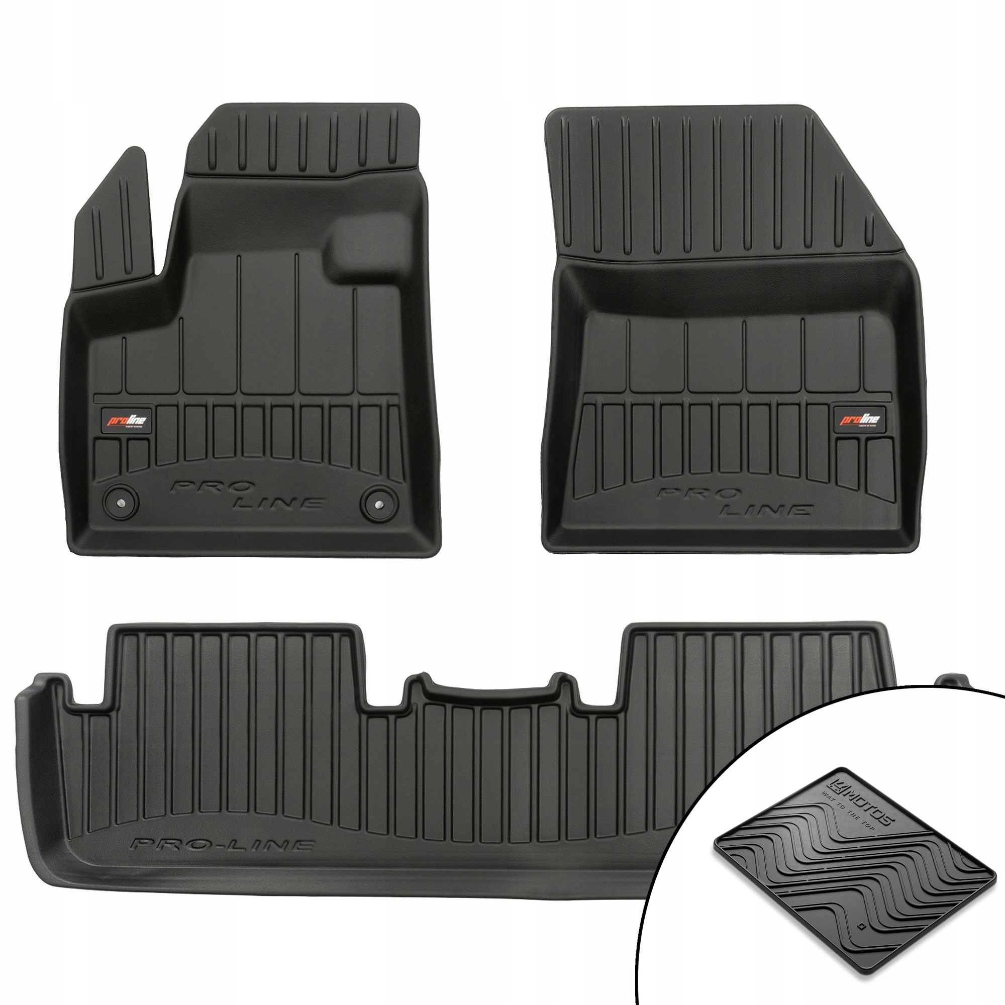 Gumové rohože 3D Ds 7 Crossback od roku 2017 podložka zdarma