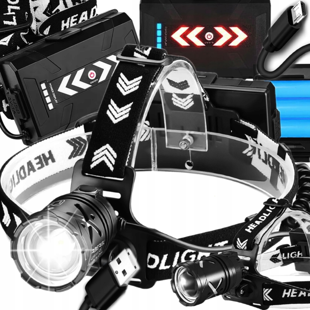 Latarka czołowa Videx 1400 lm LED