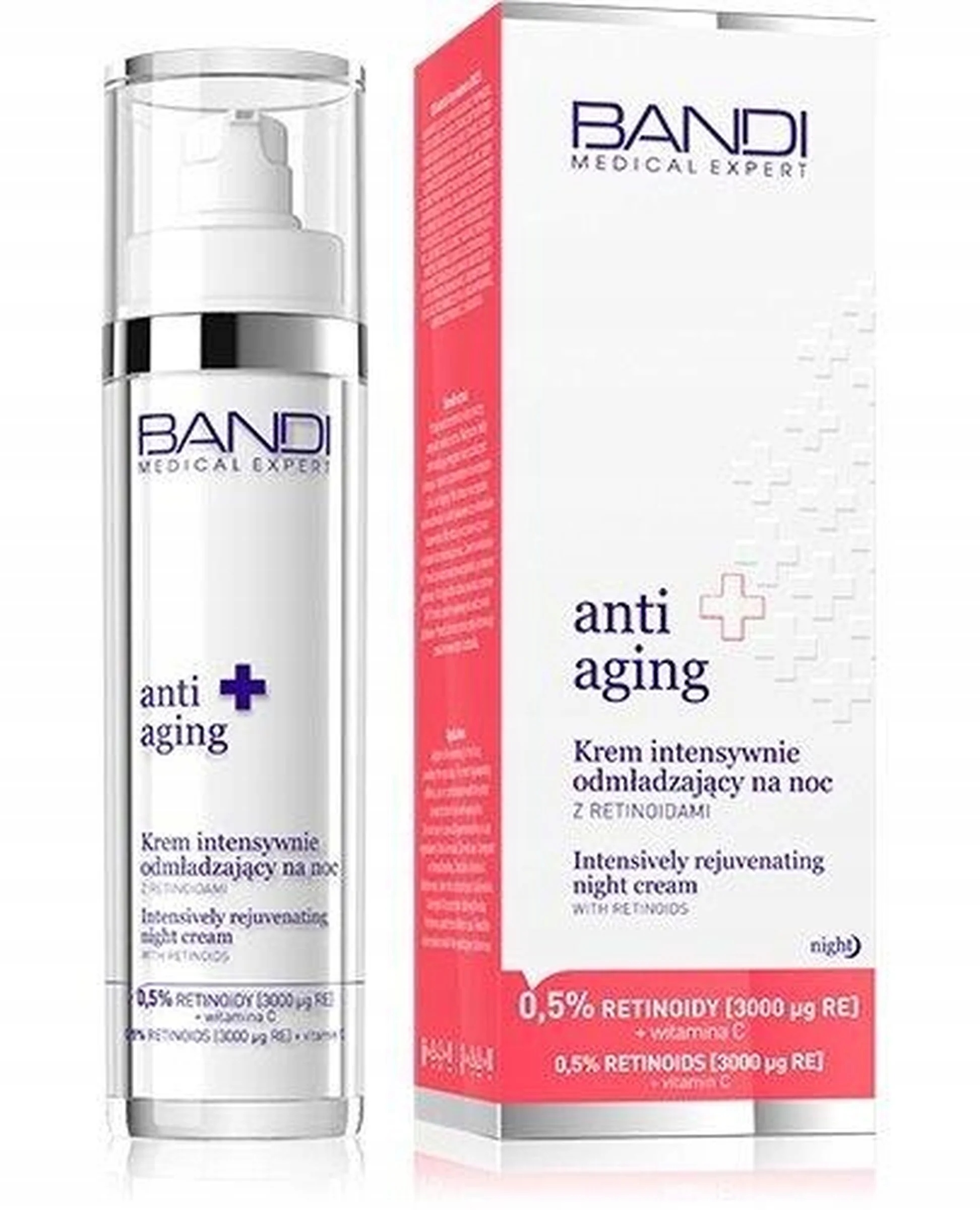 Bandi Medical Expert Anti-Aging krem na noc z retinoidami 50 ml