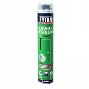

Tytan piana pianka montażowa Low Ex Green 750ml