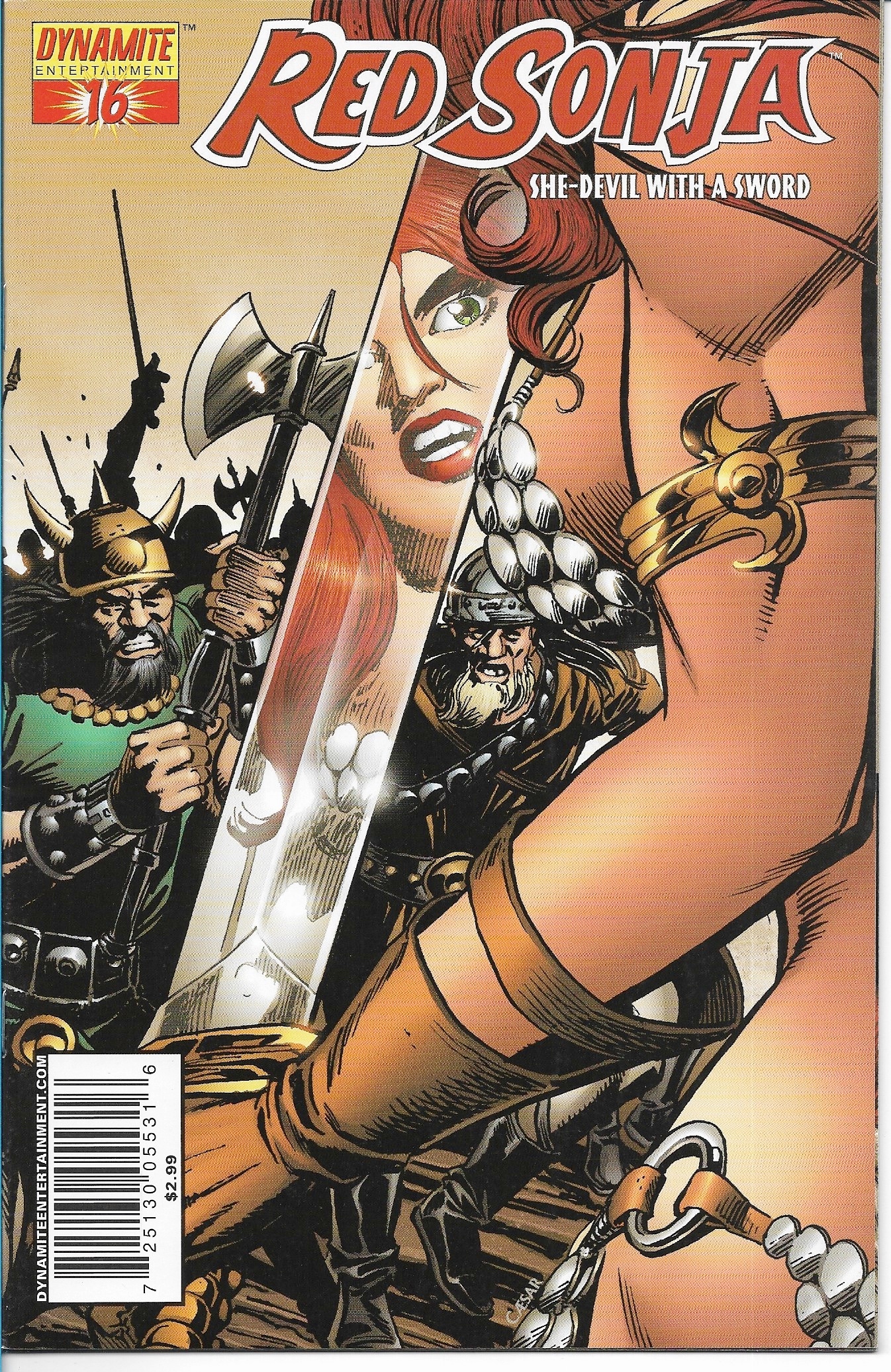 dynamite Red Sonja Komiks 16/2005 j.ang