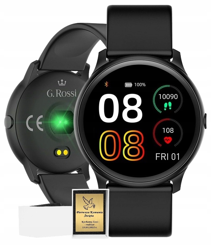 ZEGAREK SMARTWATCH DLA CHŁOPCA DZIECIĘCY + GRAWER