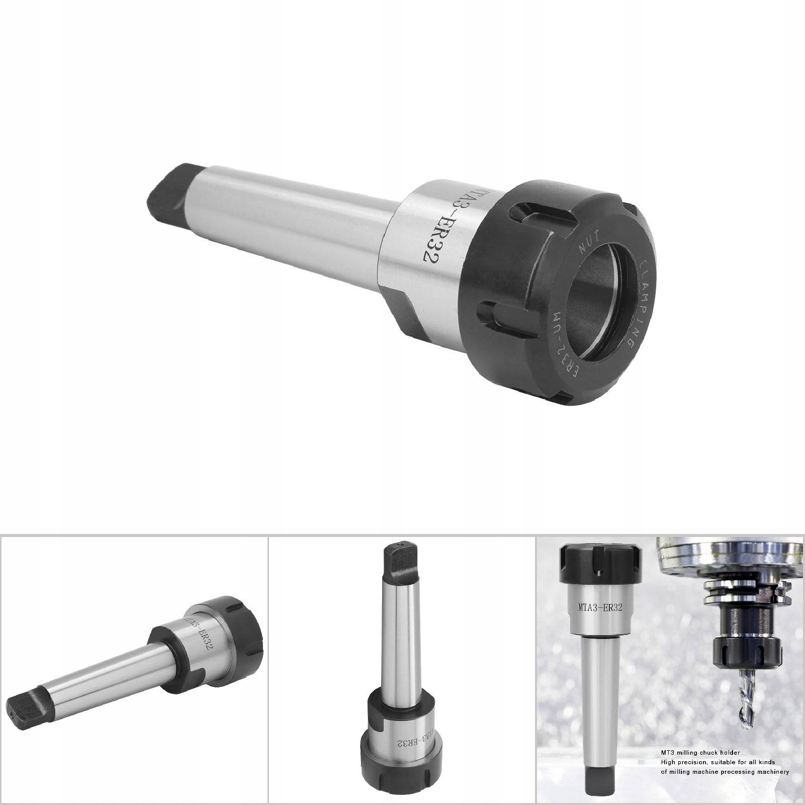 MTA3 stożek morse\'a tuleja zaciskowa uchwyt Rodzaj frezu do gwintów
