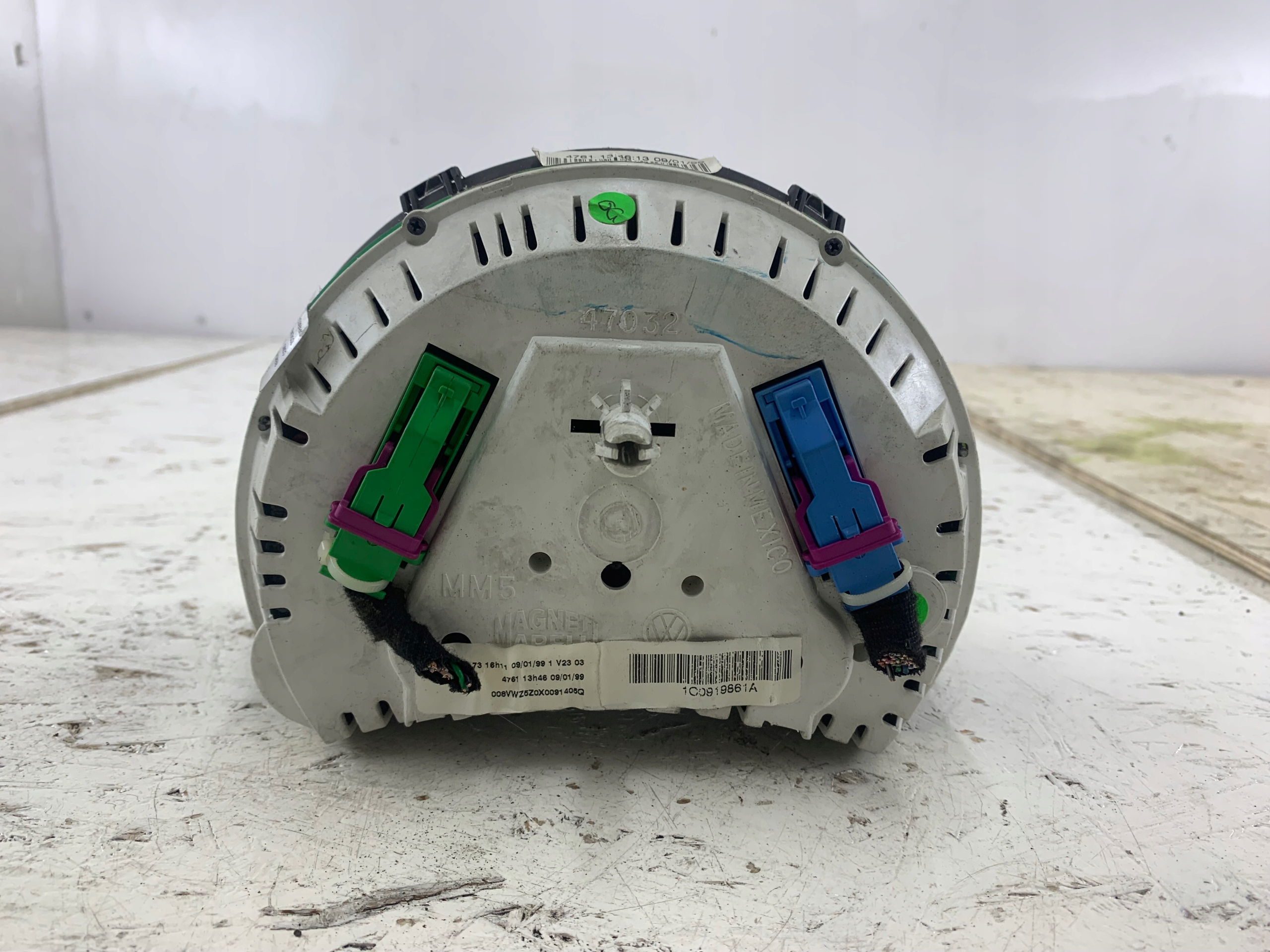 VW NEW BEETLE 1.9 TDI dials dials 1C0919861A