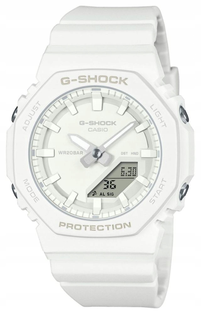 Dárek k přijímání, hodinky pro děti Casio G-Shock GMA-P2100 Bílá