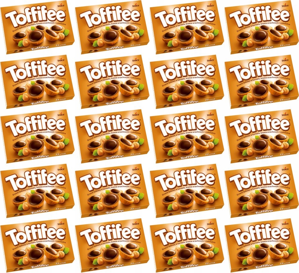 Bombonierka Toffifee czekolada karmel 125g x20