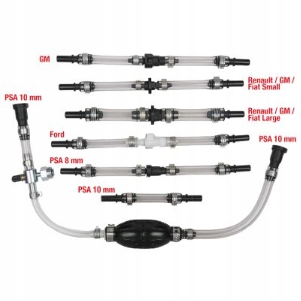 Sada Na Odvzdušňovanie A Plnenie Pre Naftové Motorky 7 Kusov Ks Tools