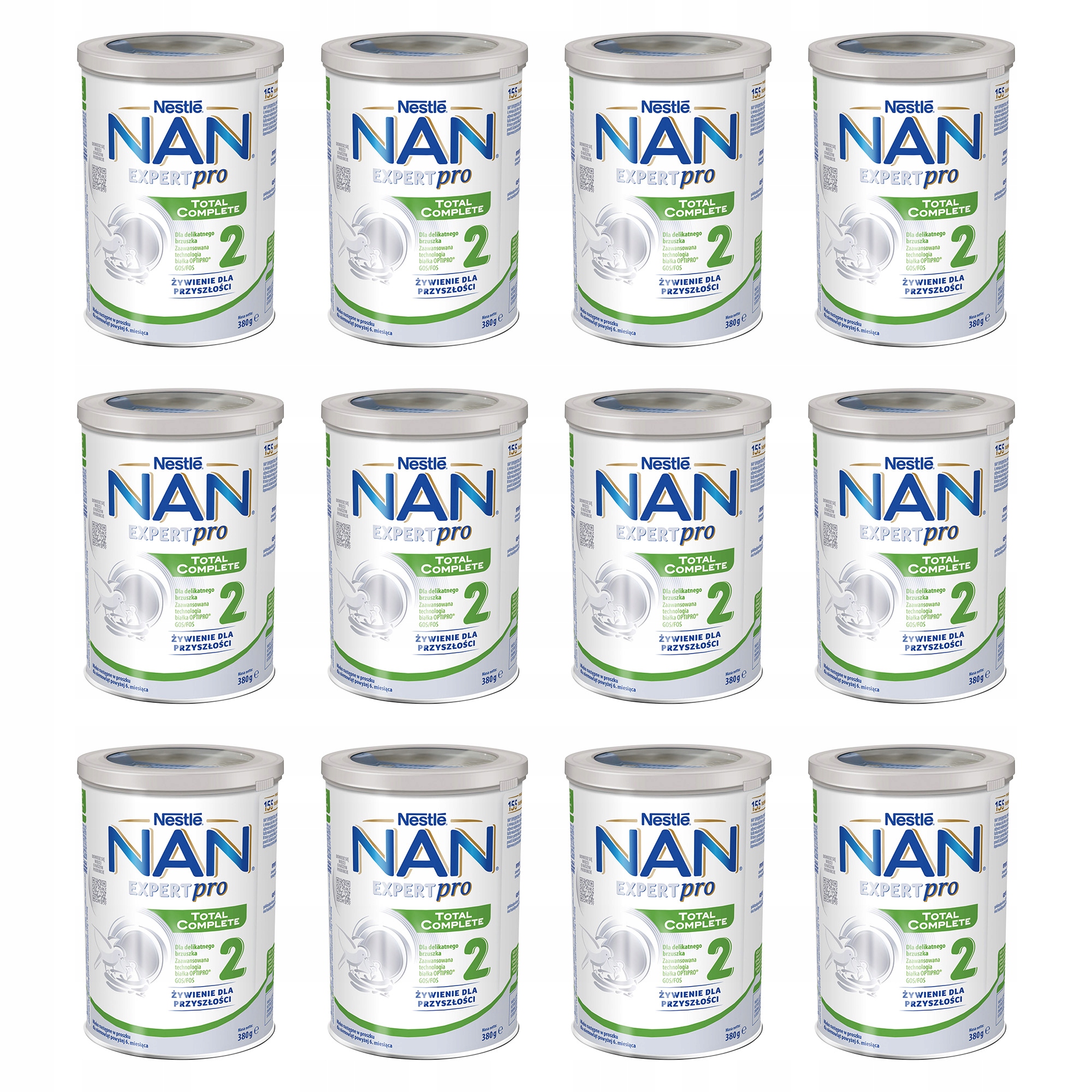 NESTLE NAN TOTAL COMPLETE 2 12x380g
