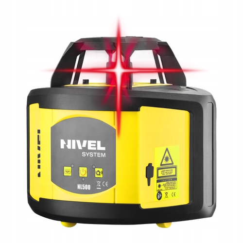 NIWELATOR LASEROWY NIVEL NL500 DIGITAL+ŁATA+STATYW Model NL500 Digital set SJJ1 LS24