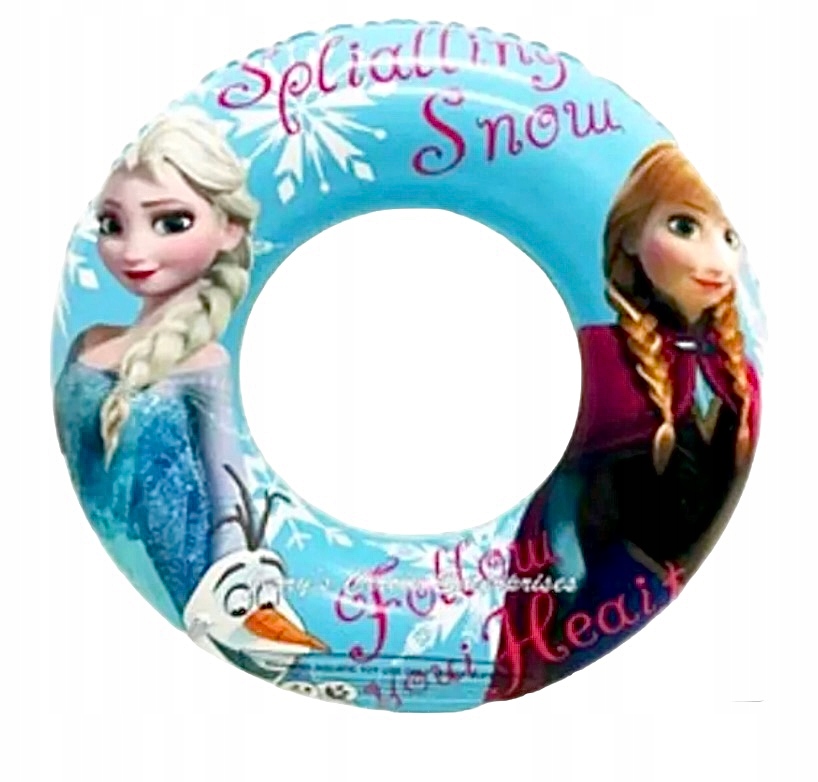 

Dmuchane Koło Do Pływania Ponton Basen Elza Frozen