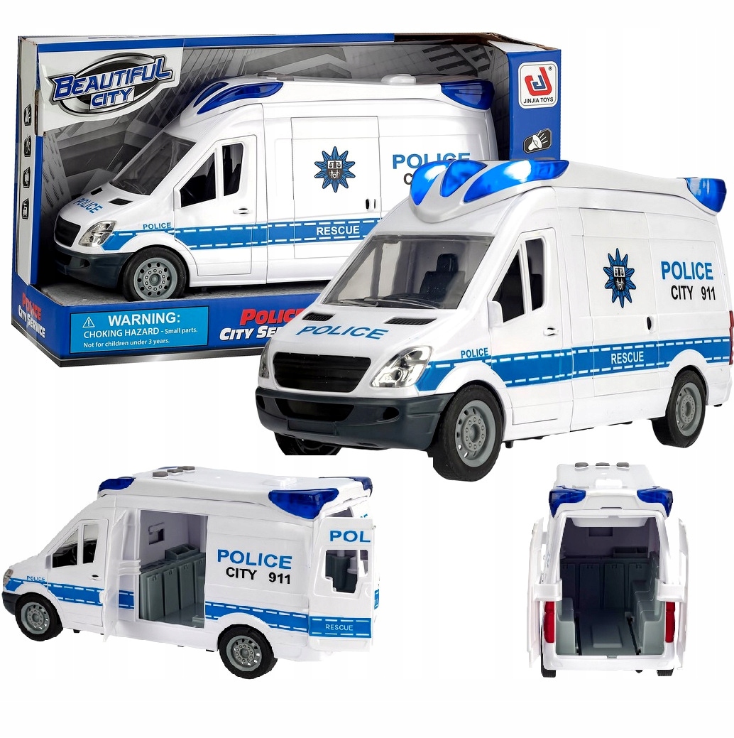 

Auto Policyjne Policja Van Wóz Bus Policyjny Napęd