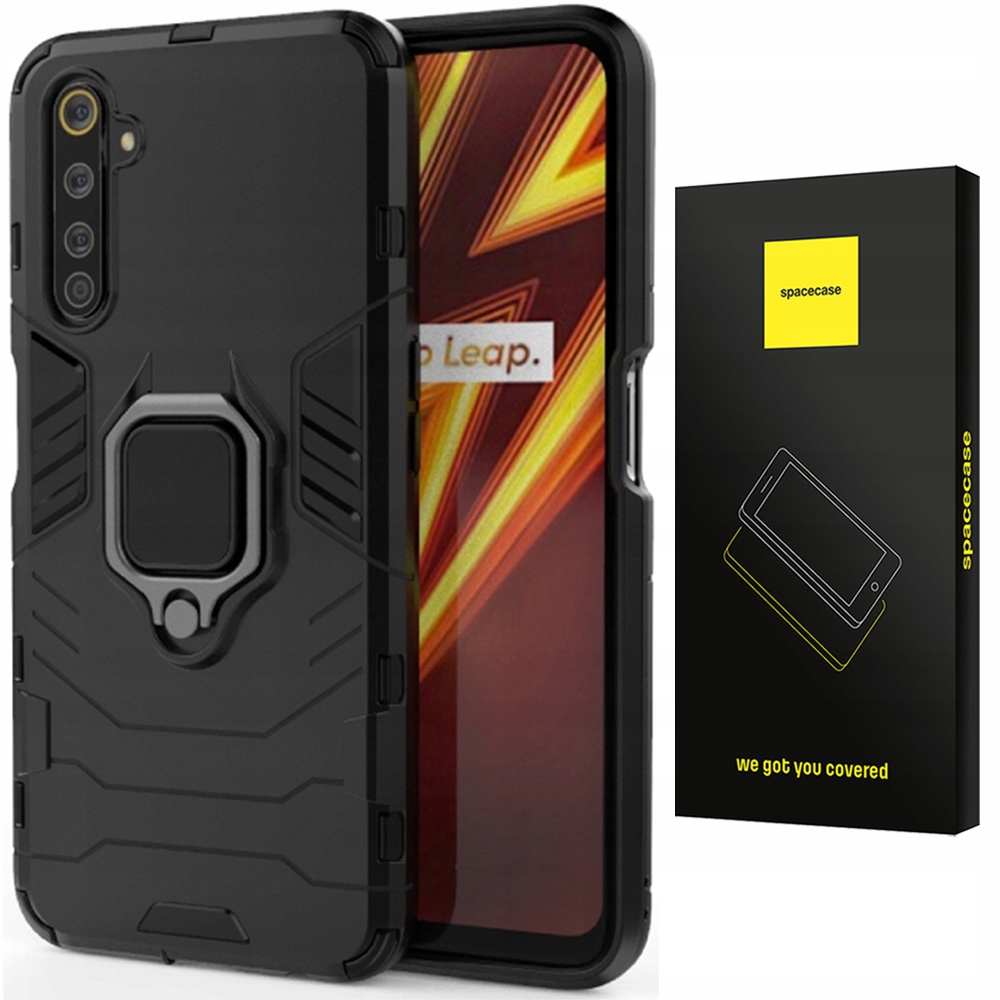 

Etui Do Realme 6 Spacecase X-ring Pancerne