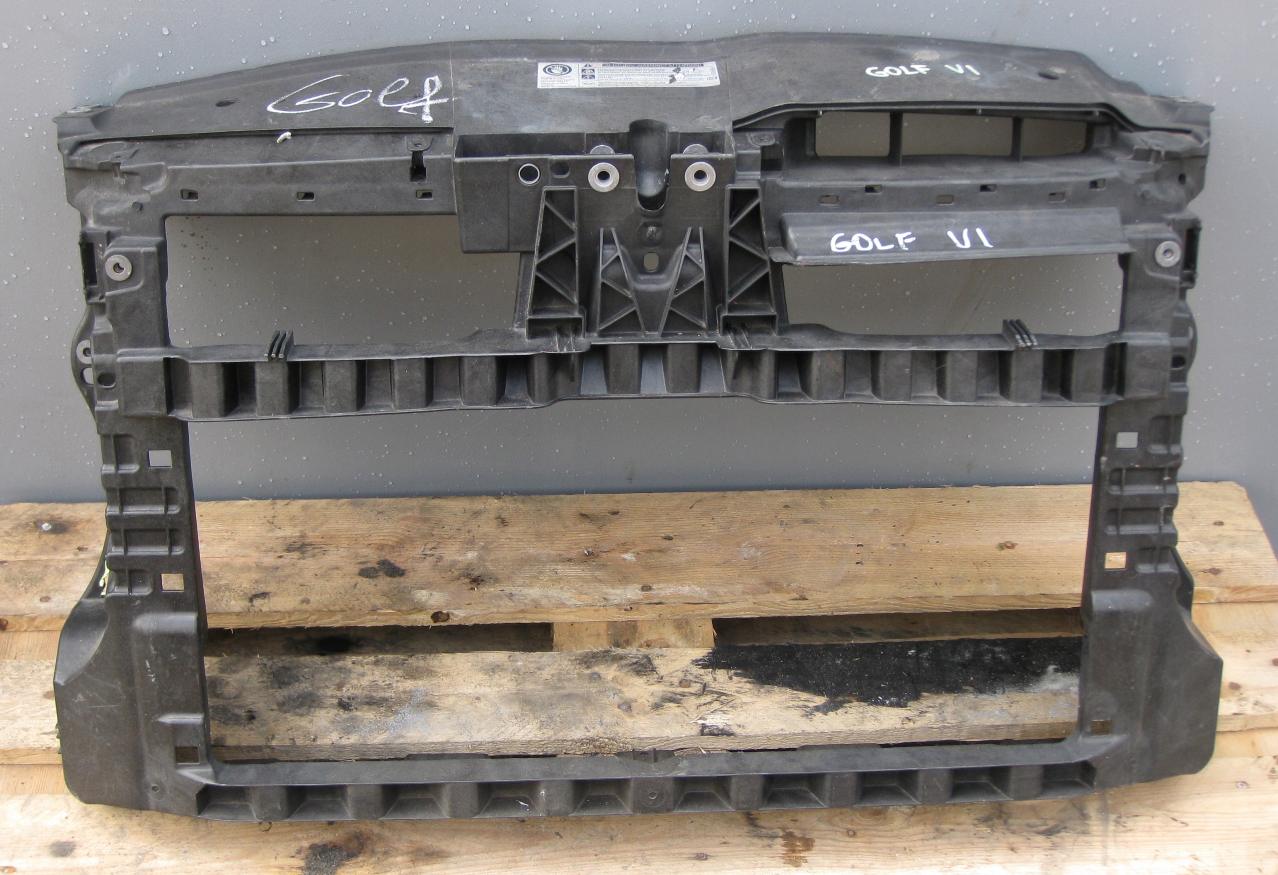 VW GOLF VI support panel for radiators pillar front