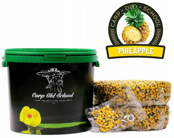 Krmné zrno MIX Carp Old School Kbelík Ananas 10kg