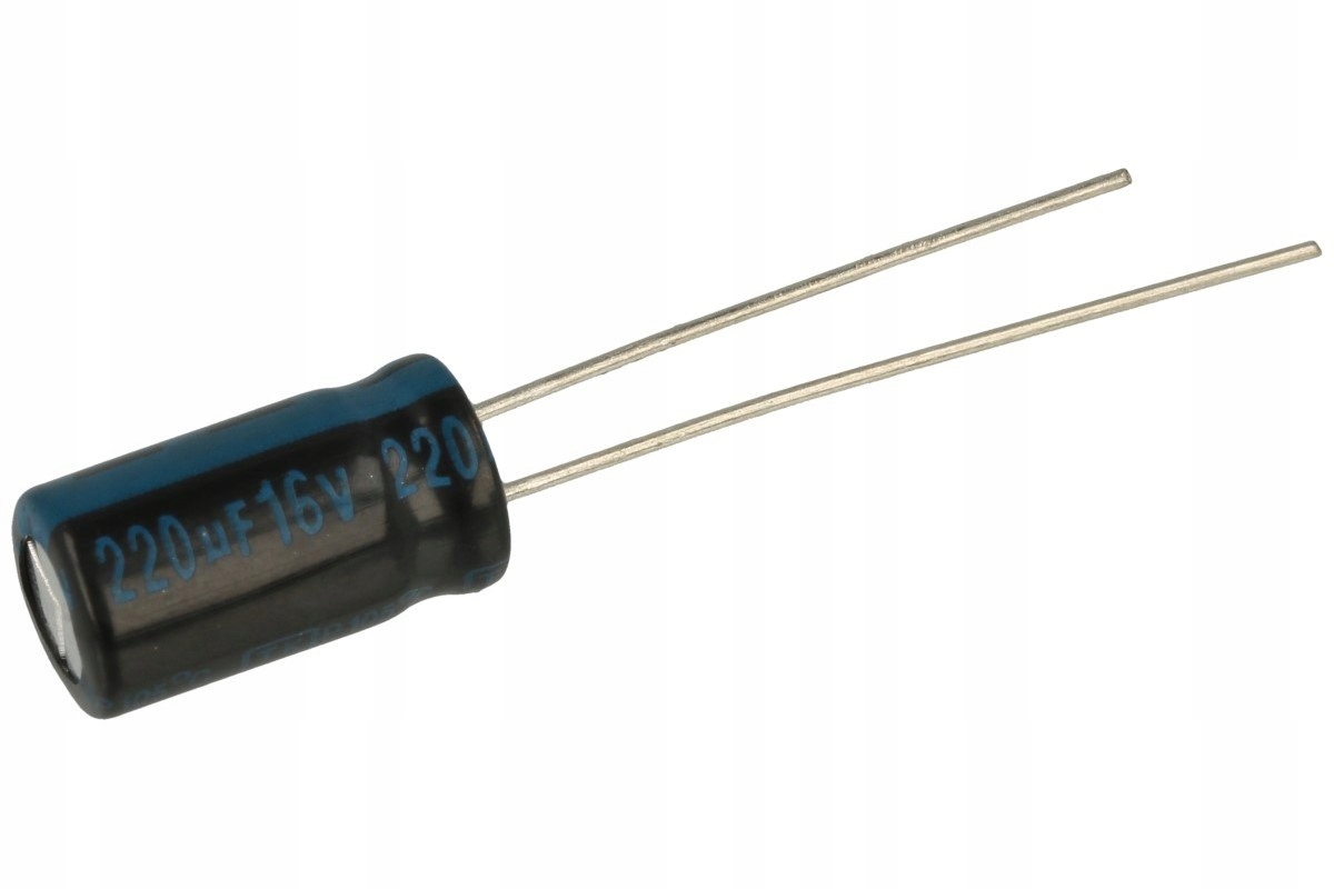 20× Kondensator elektrolityczny Jamicon TKR221M1CE11M 220 µF 16 V