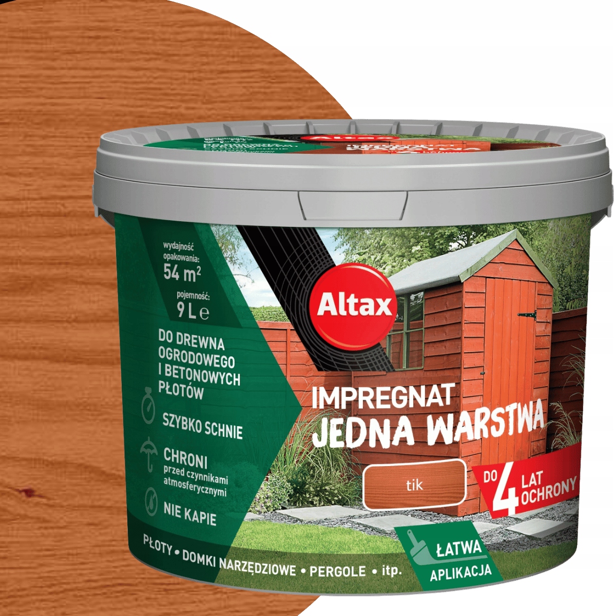 Altax Impregnat Jedna Warstwa 9L Tik