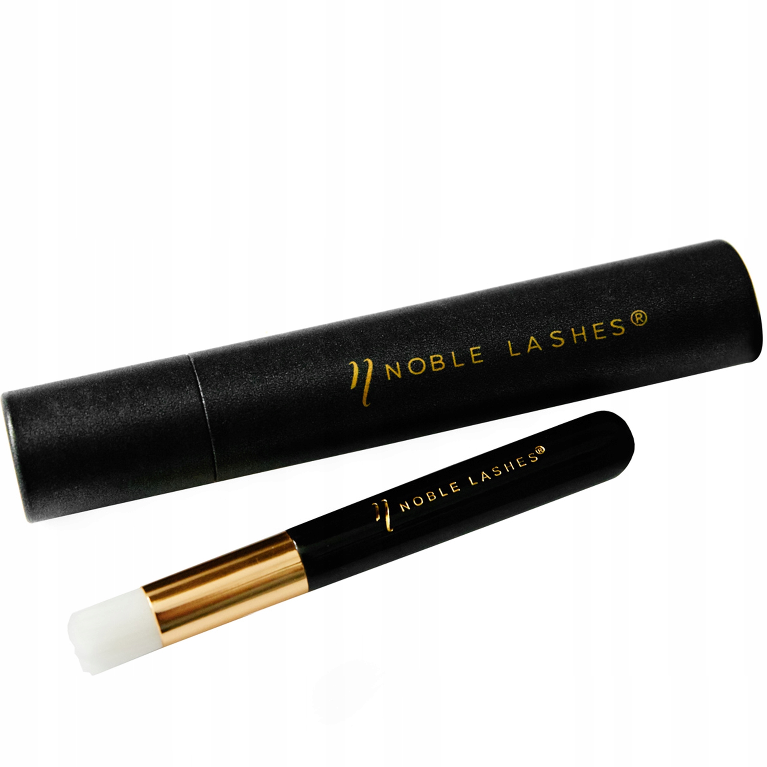 Czarny Pędzel do oczyszczania Rzęs Noble Lashes
