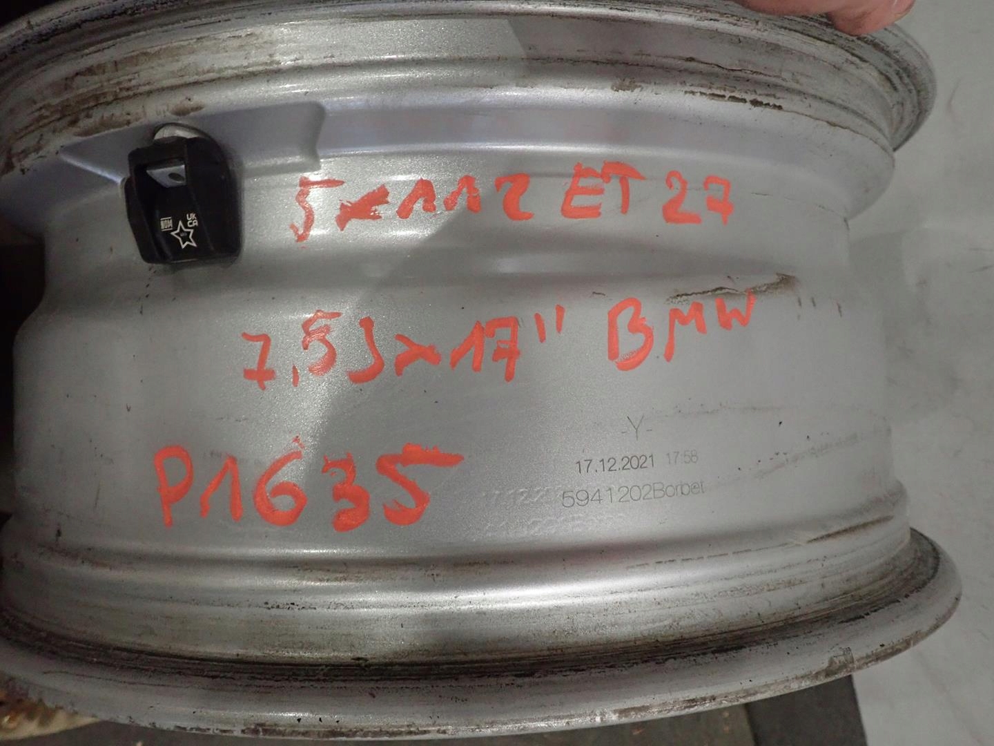 disk disk BMW 5x112 ET27 7,5J 17" 6868217