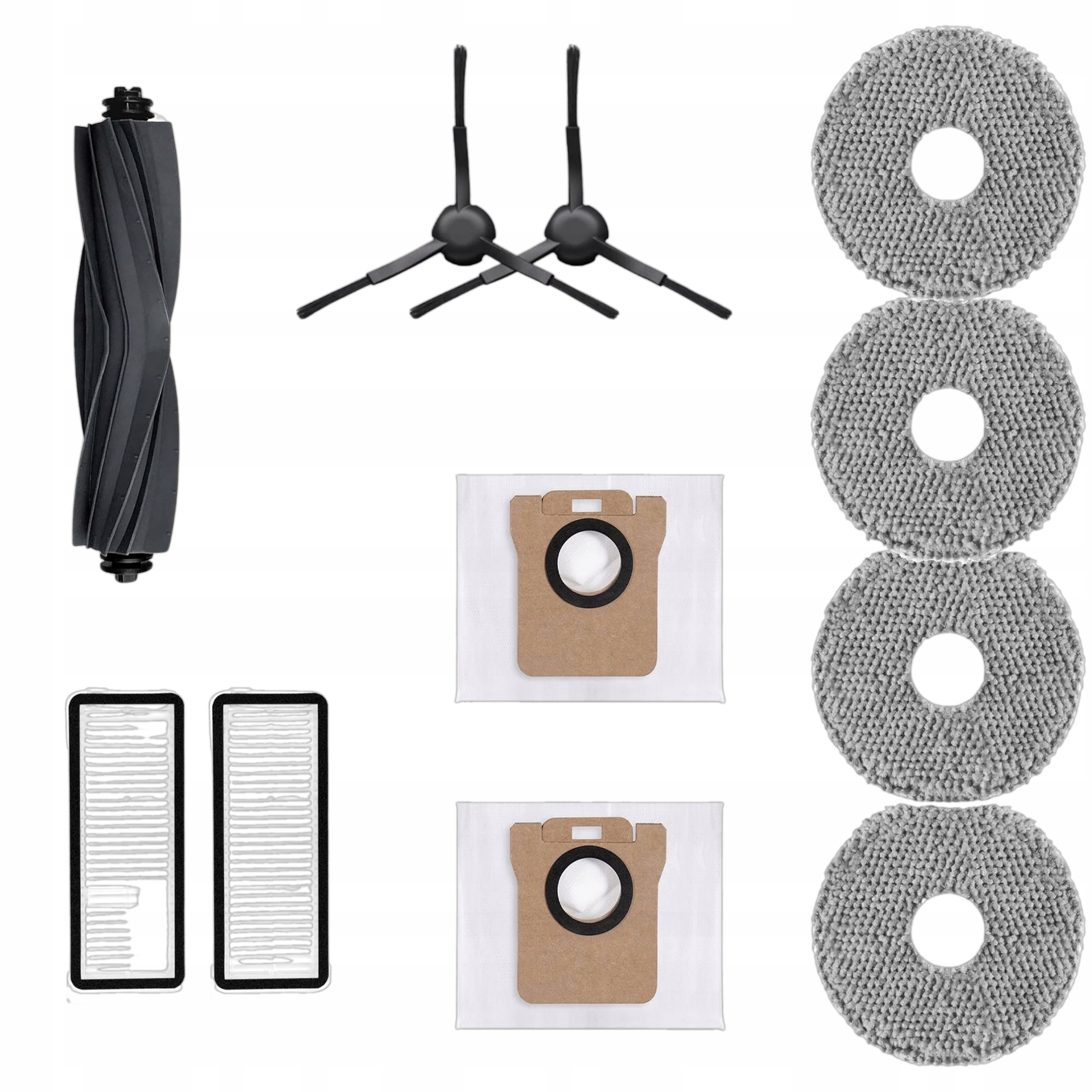 Zestaw Filtry Szczotki Mopy Worki do Dreame L20 Ultra Complete, L30 Ultra