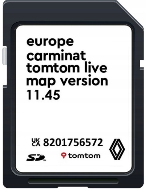 Mapa Renault Karta 11.45 Carminat Live Megane Clio Laguna Scenic 2026 Pl