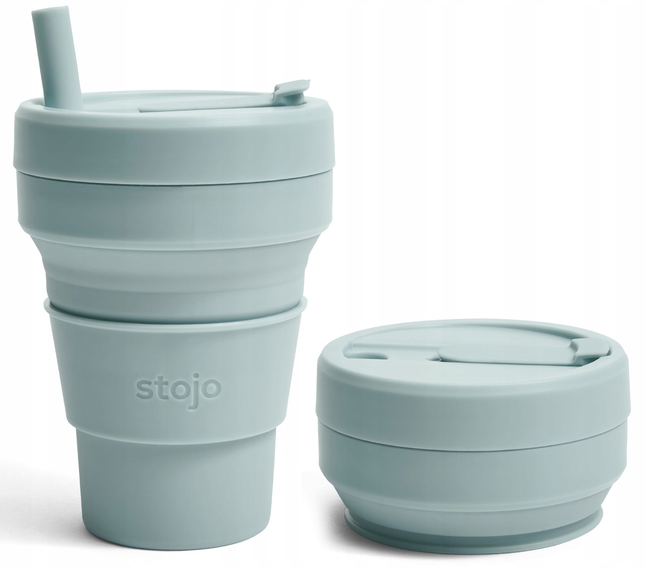 

Kubek składany Stojo Biggie 470ml wielorazowy aqua