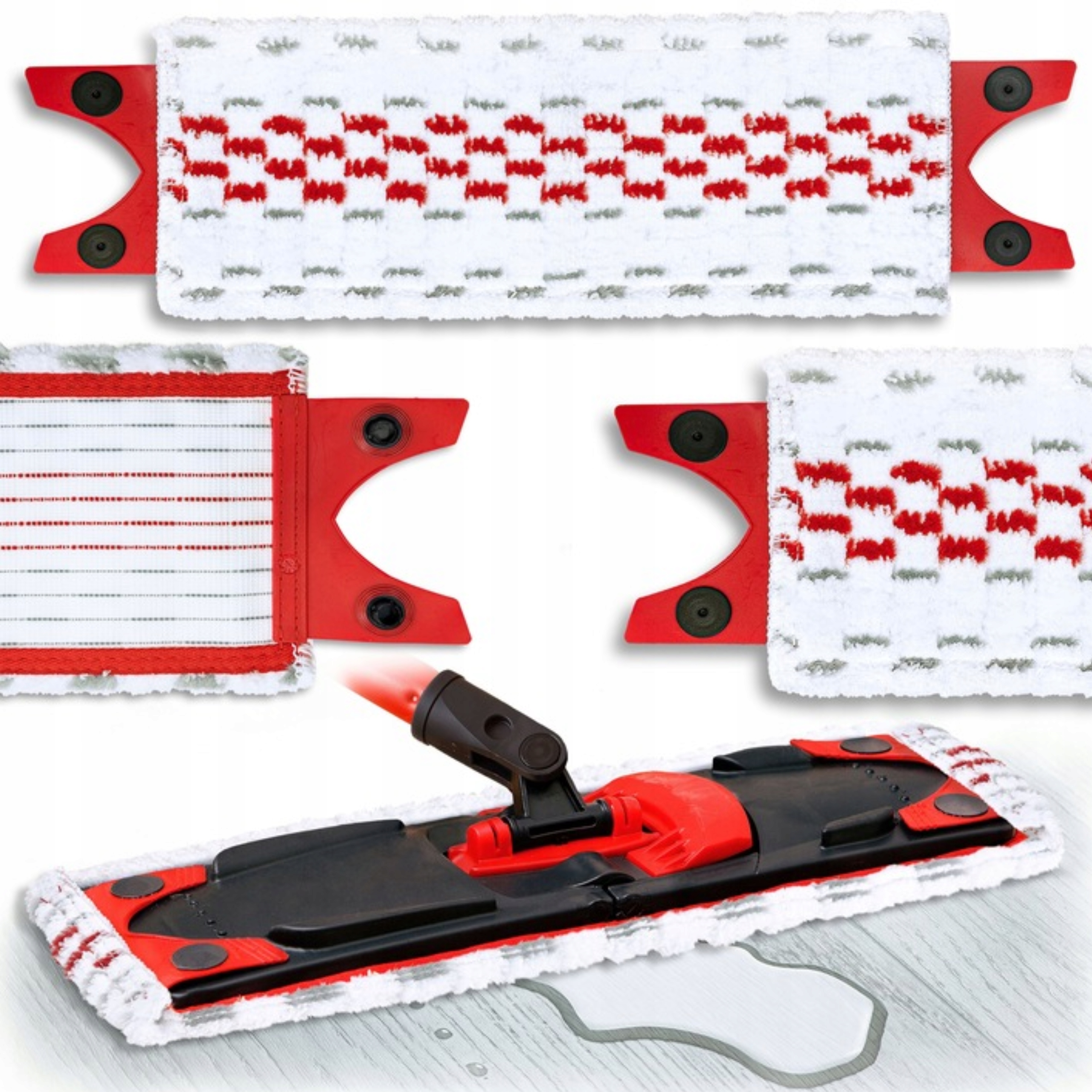 WKŁAD DO MOPA VILEDA ULTRA MAX KOŃCÓWKI WKŁAD MEGA CHŁONNE ZAMIENNIK Szerokość wkładu 34.5 cm