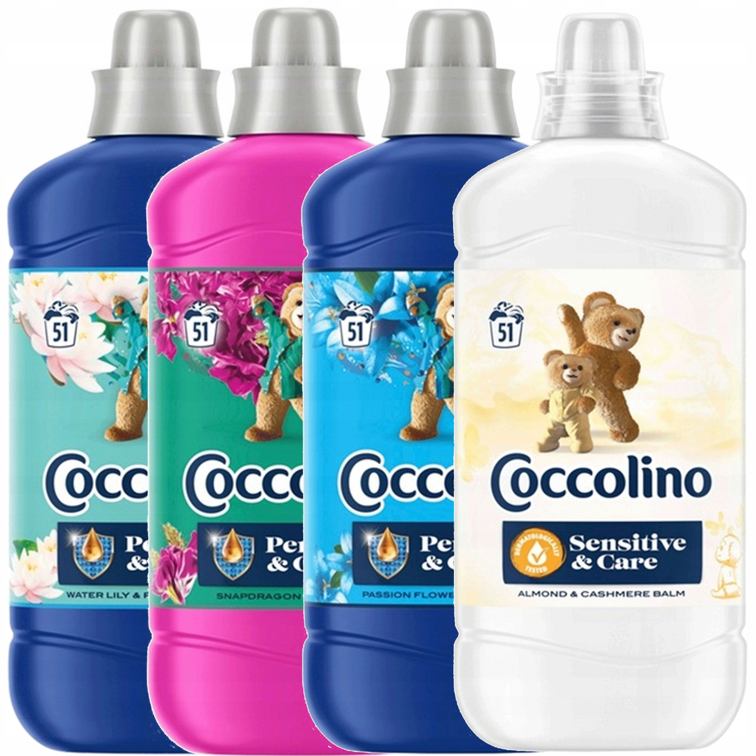 Levně Coccolino Creations Cashmere Balm & Snapdragon set 1,275 l x4 MIX 5,1 l