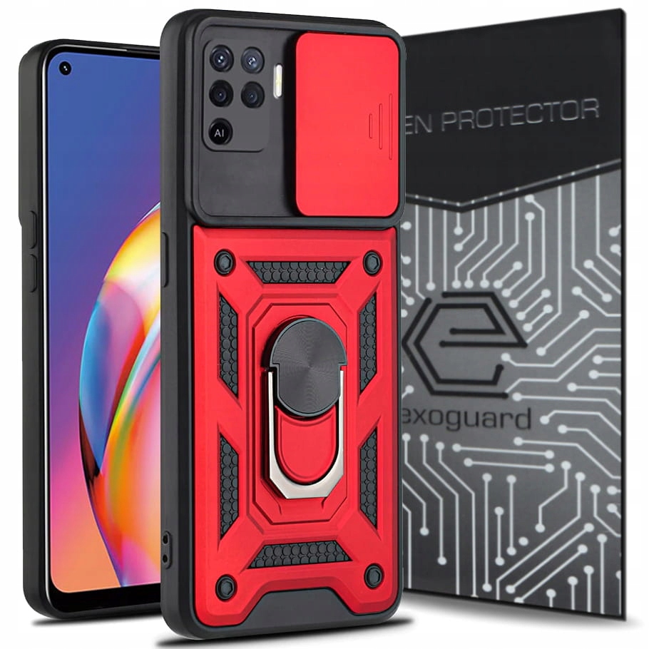 

Case Etui Pancerne+szkło do Oppo Reno 5 Lite
