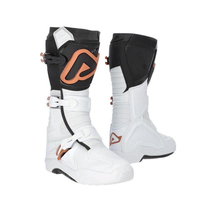Acerbis Topánky X-Team 2.0 oranžové off-road Motocross Enduro En 13634
